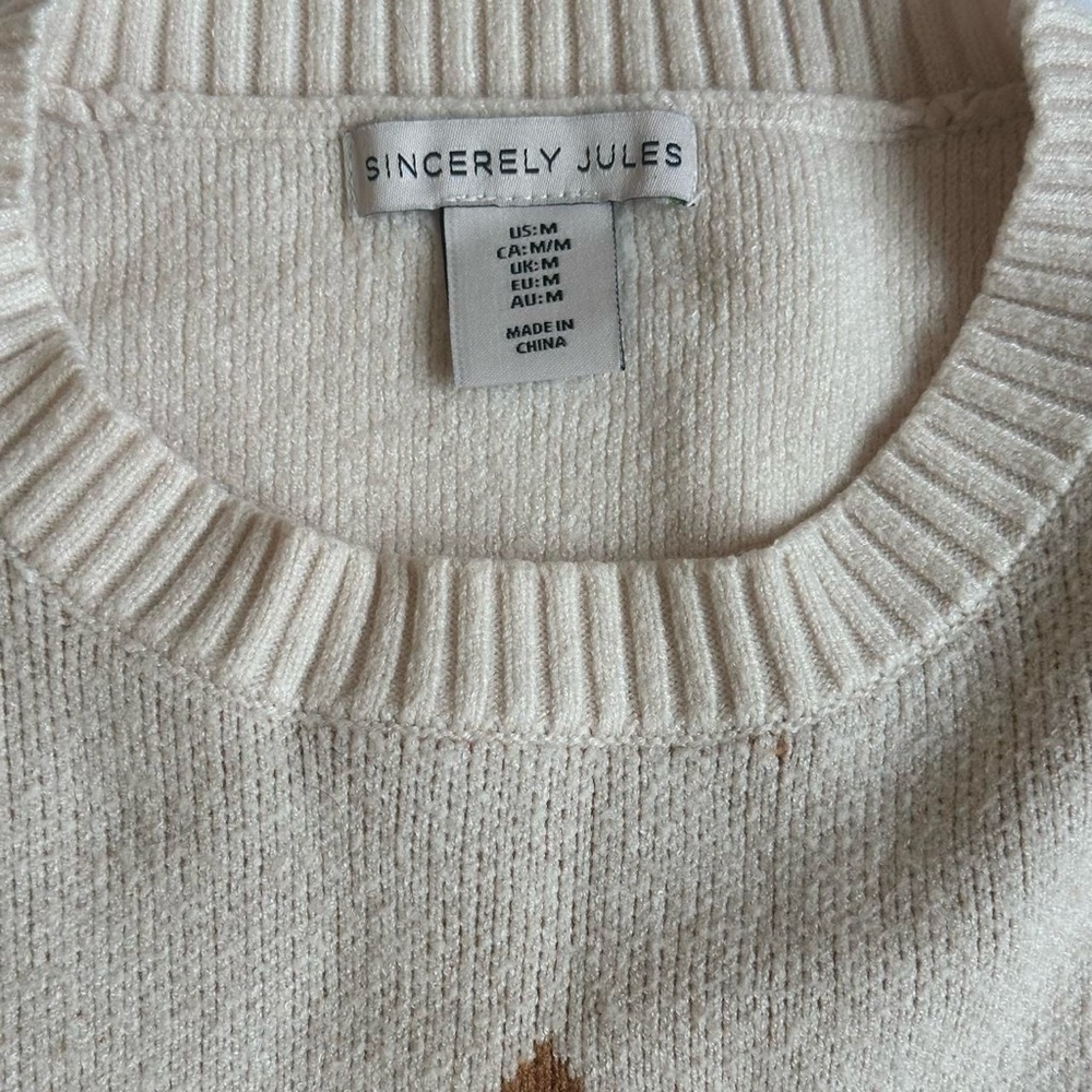 SWEATER BUNDLE - Two Retro 70's Inspired Academia Sweaters - Size Medium - Picture 5 of 15